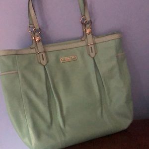 Coach soft leather bag